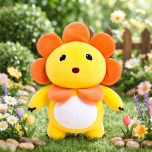 Boneka Bunga Matahari Plush Premium Lembut Boneka Anak Lucu Sunflower Kado Ulang Tahun